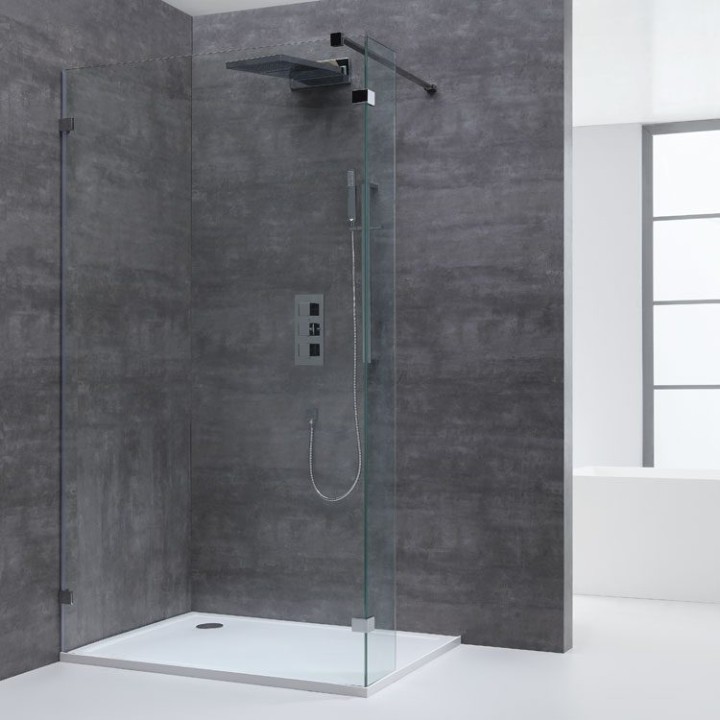 Walk-in sprchová zástěna EAGO AWT LY0901 90×210