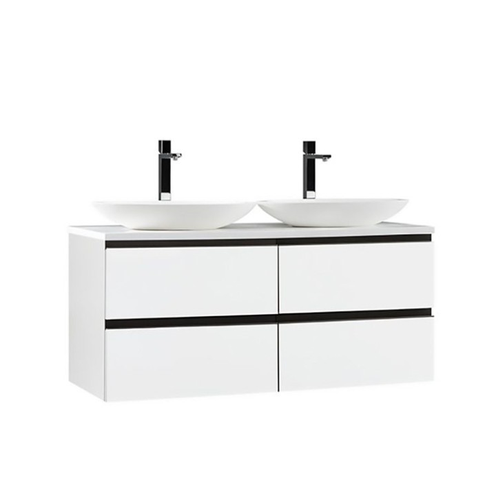 Koupelnová skříňka StoneArt Monte Carlo MC-1200pro-3 bílá 120×52