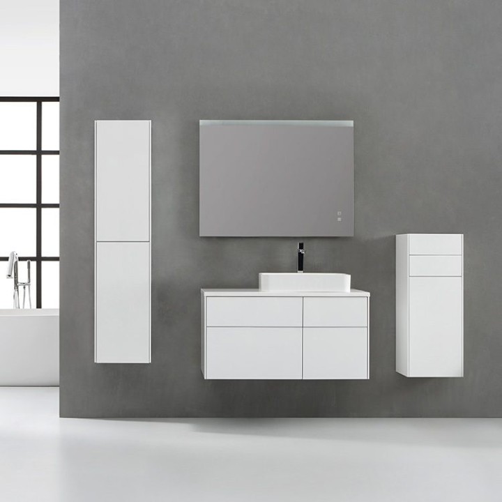 Koupelnová skříňka StoneArt Venice VE-1010pro-5 dubová světlá 100×52 pravé provedení