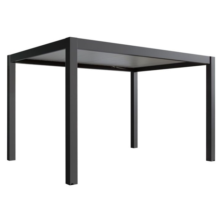 Pergola EAGO AWT P8-3B extreme černobílá 3×4 m elektrická