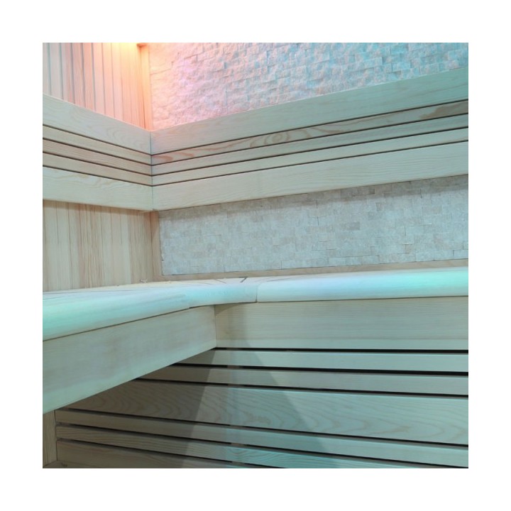 Luxusní finská sauna Bellagio EOSPA E1105C Cilindro 180x180x210