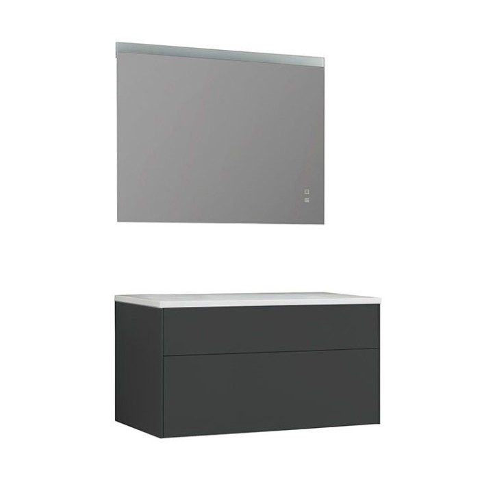 Koupelnový nábytek – set StoneArt Venice VE-1000pro tmavě šedý 100×52