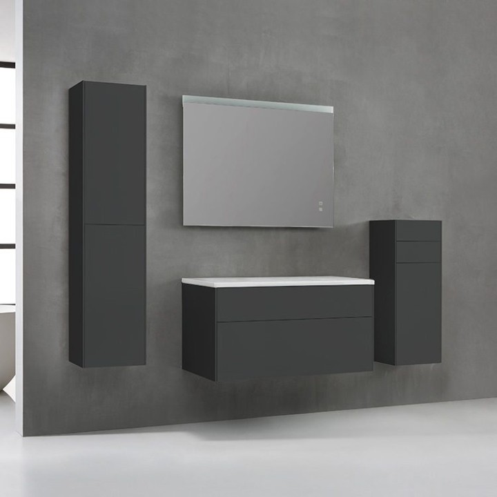 Koupelnový nábytek – set StoneArt Venice VE-1000pro tmavě šedý 100×52