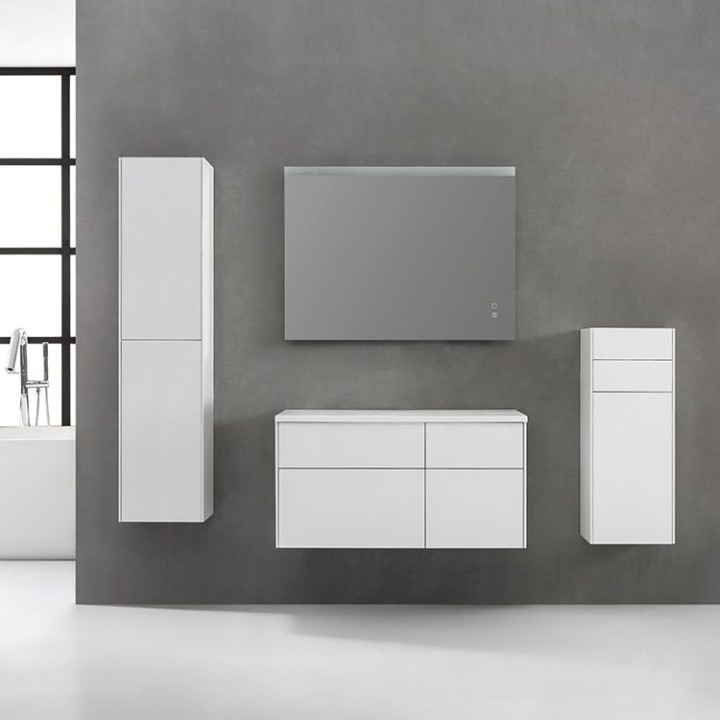 Koupelnová skříňka StoneArt Venice VE-1010pro bílá 100×52 levé provedení