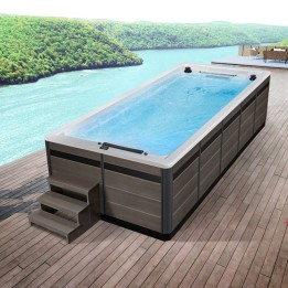 Swim SPA EAGO AWT Innovation 550 extreme bílý 550×230 šedý