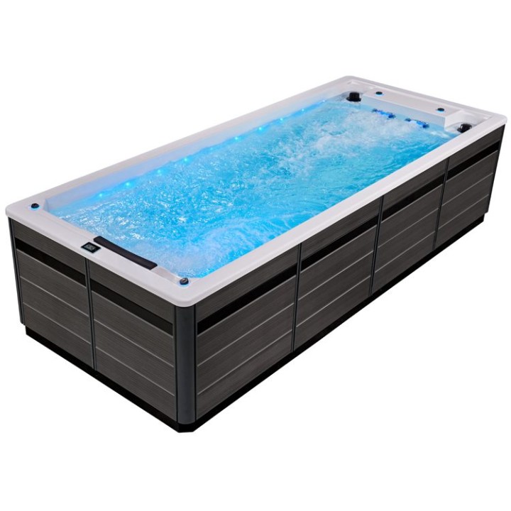 Swim SPA EAGO AWT Innovation 550 extreme bílý 550×230 šedý