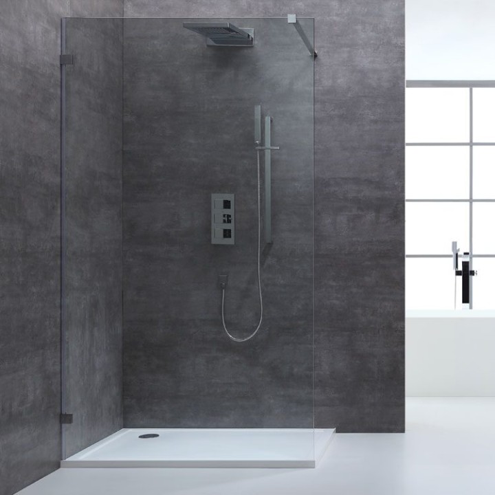 Walk-in sprchová zástěna EAGO AWT LW0900 90×210