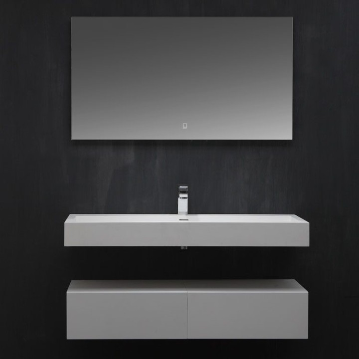 Koupelnová skříňka StoneArt LP4512 bílá 120×48 lesklá
