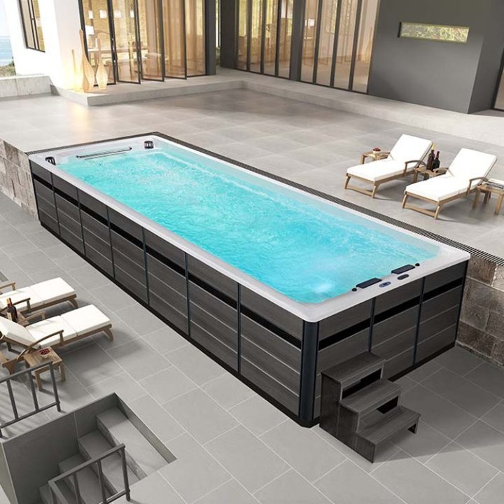Swim SPA EAGO AWT Innovation 800XL-T extreme bílý 800×300 šedý