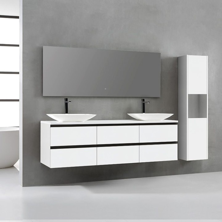 Koupelnová skříňka StoneArt Monte Carlo MC-1800pro-1 bílá 180×52