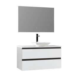Koupelnový nábytek – set StoneArt Monte Carlo MC-1000pro-2 bílý 100×52