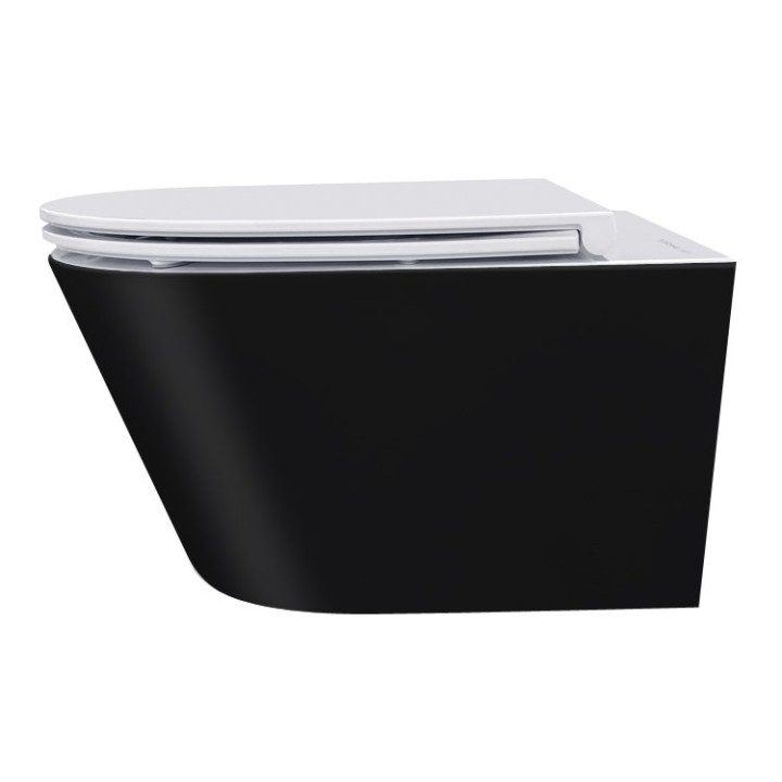 Závěsné WC StoneArt -WC TMS-511P černobílé 52×37 matné
