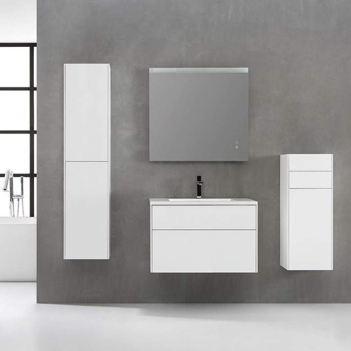 Koupelnová skříňka StoneArt Venice VE-0800-II dubová světlá 80×52