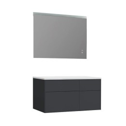 Koupelnový nábytek – set StoneArt Venice VE-1010pro tmavě šedý 100×52 levé provedení