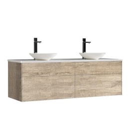 Koupelnová skříňka StoneArt Venice VE-1600pro-2 dubová světlá 160×52