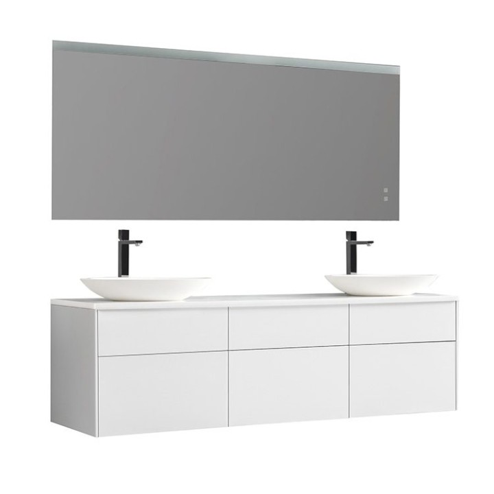 Koupelnový nábytek – set StoneArt Venice VE-1800pro-3 bílý 180×52
