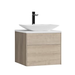 Koupelnová skříňka StoneArt Venice VE-0600pro-1 dubová světlá 60×52