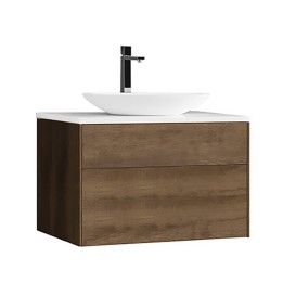 Koupelnová skříňka StoneArt Venice VE-0800pro-3 dubová tmavá 80×52