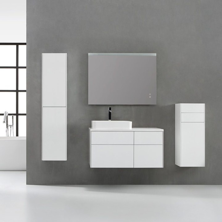 Koupelnová skříňka StoneArt Venice VE-1010pro-5 tmavě šedá 100×52 levé provedení