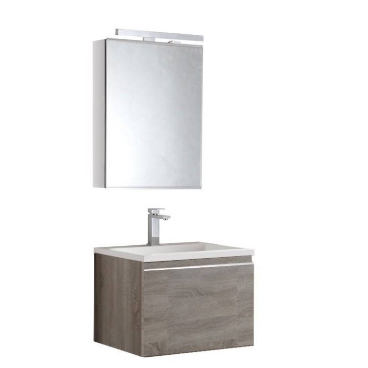 Koupelnový nábytek – set StoneArt Milano ME-0600-1 dubový světlý 60×45