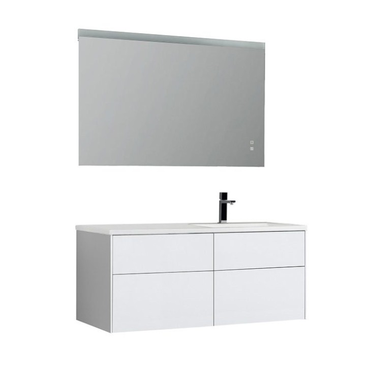 Koupelnový nábytek – set StoneArt Venice VE-1210-II bílý 120×52 pravé provedení