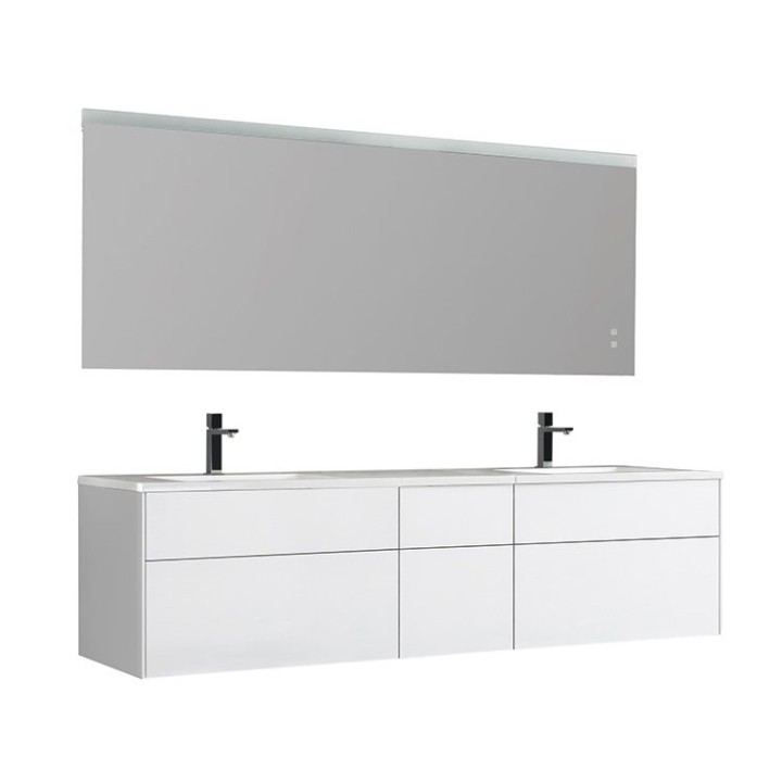 Koupelnový nábytek – set StoneArt Venice VE-2000-II bílý 200×52