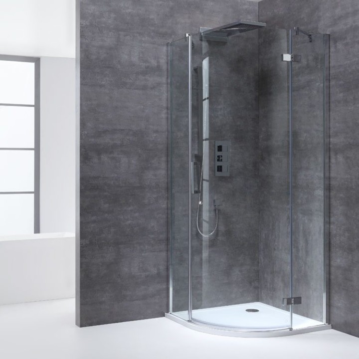 Sprchový kout EAGO AWT LBR0906 90×90 pravé provedení
