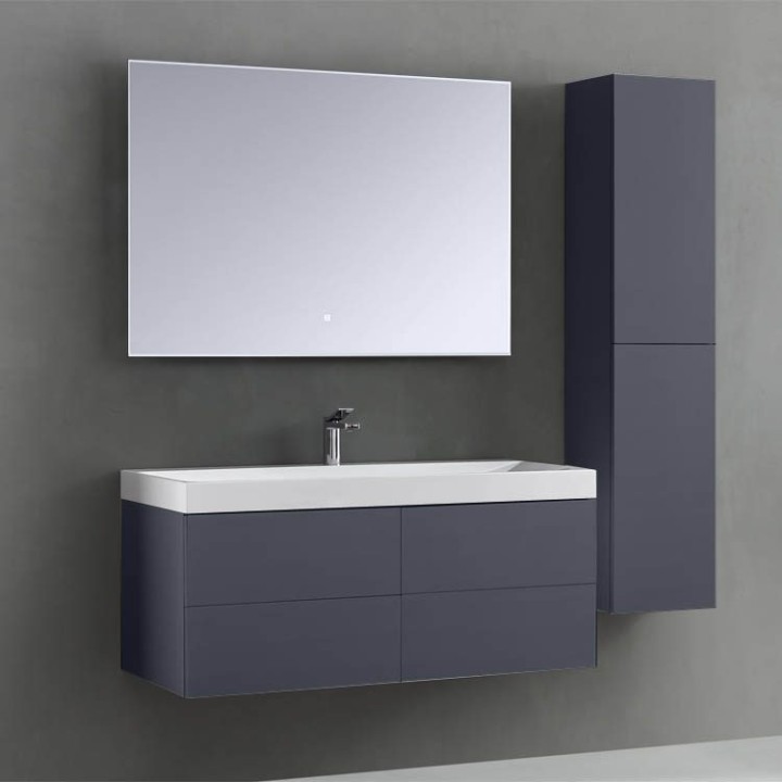 Koupelnový nábytek – set StoneArt Brugge BU-1201 tmavě šedý 120×56
