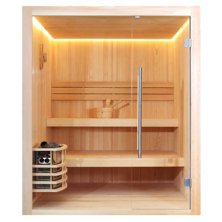 Finská sauna EAGO AWT E1802 borovice 180×180 bez kamen