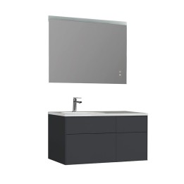 Koupelnový nábytek – set StoneArt Venice VE-1010-I tmavě šedý 100×52 levé provedení