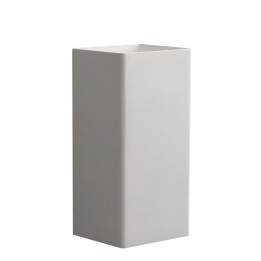 Volně stojící umyvadlo StoneArt LZ507 bílé 40×40 matné