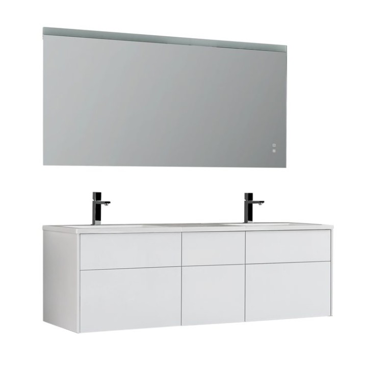 Koupelnový nábytek – set StoneArt Venice VE-1610-II bílý 160×52