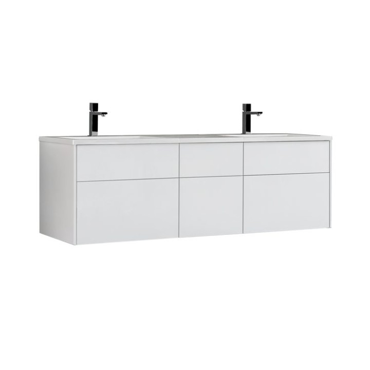 Koupelnová skříňka StoneArt Venice VE-1610-II bílá 160×52