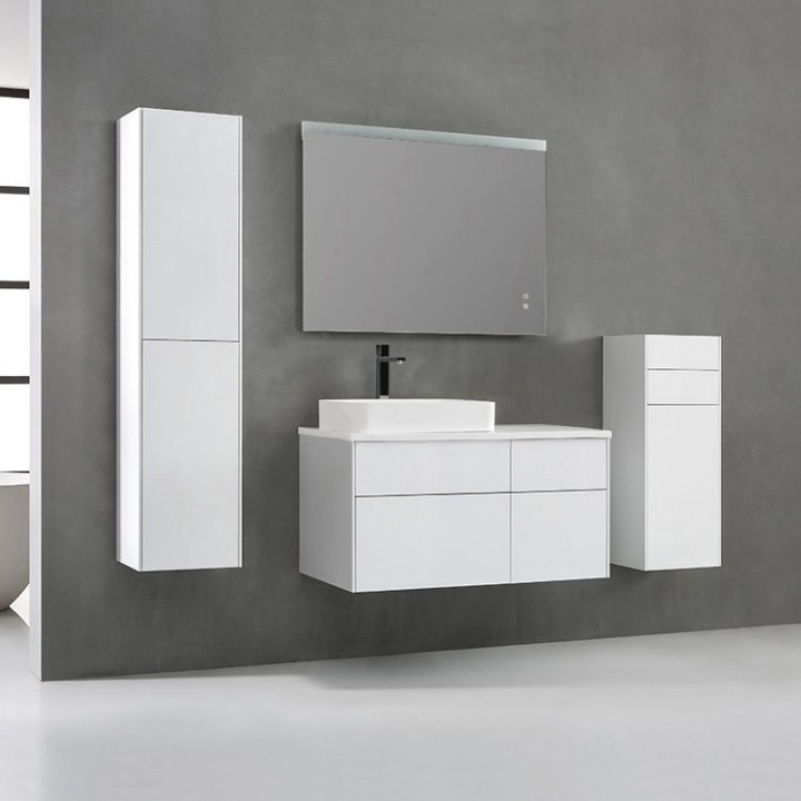 Koupelnová skříňka StoneArt Venice VE-1010pro-5 bílá 100×52 levé provedení