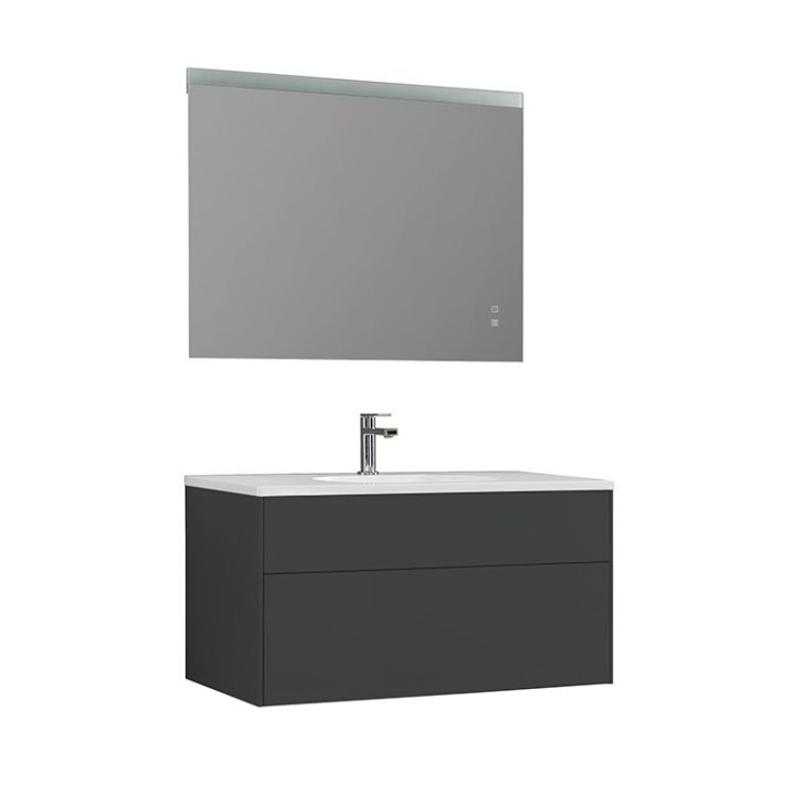 Koupelnový nábytek – set StoneArt Venice VE-1000-I tmavě šedý 100×52