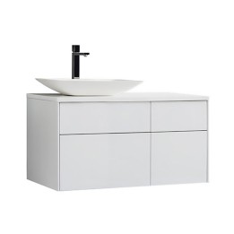 Koupelnová skříňka StoneArt Venice VE-1010pro-1 bílá 100×52 levé provedení
