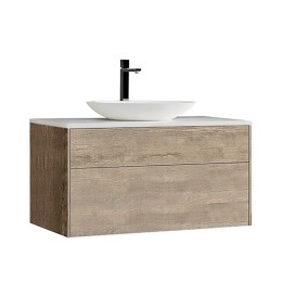 Koupelnová skříňka StoneArt Venice VE-1000pro-3 dubová světlá 100×52