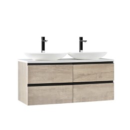 Koupelnová skříňka StoneArt Monte Carlo MC-1200pro-3 dubová světlá 120×52