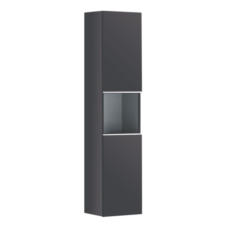 Boční skříňka StoneArt ME1550B tmavě šedá 36×155