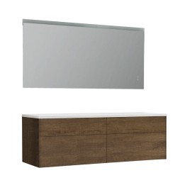 Koupelnový nábytek – set StoneArt Venice VE-1600pro dubový tmavý 160×52
