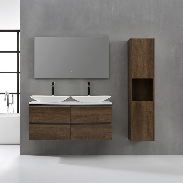 Koupelnová skříňka StoneArt Monte Carlo MC-1200pro-1 dubová světlá 120×52