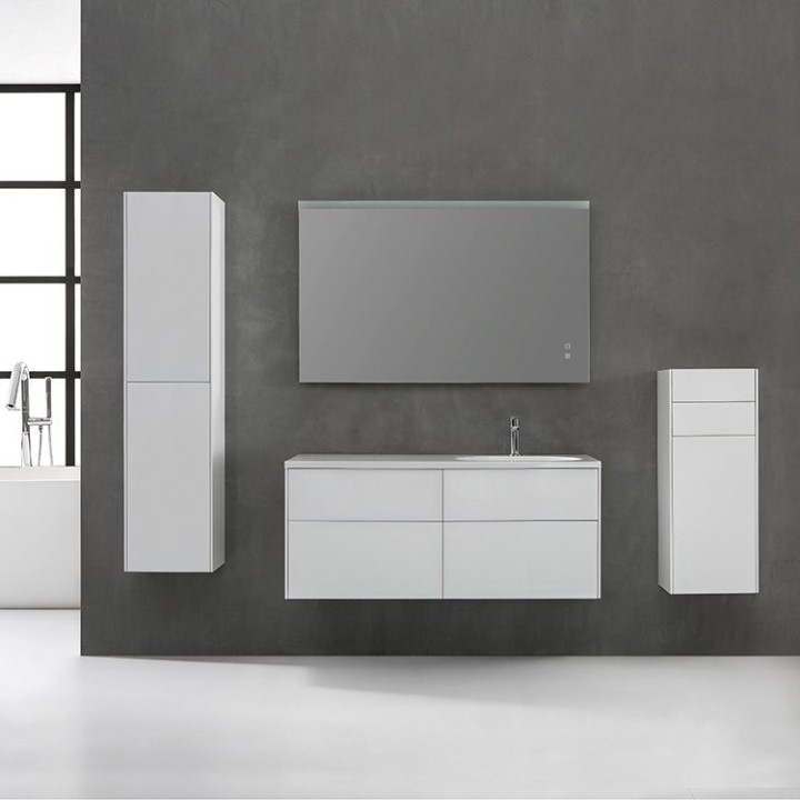 Koupelnová skříňka StoneArt Venice VE-1210-I dubová tmavá 120×52 pravé provedení