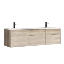 Koupelnová skříňka StoneArt Venice VE-1800-II dubová světlá 180×52