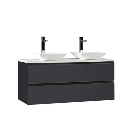 Koupelnová skříňka StoneArt Monte Carlo MC-1200pro-2 tmavě šedá 120×52