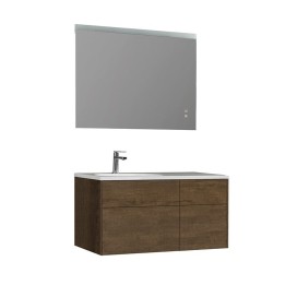 Koupelnový nábytek – set StoneArt Venice VE-1010-I dubový tmavý 100×52 levé provedení