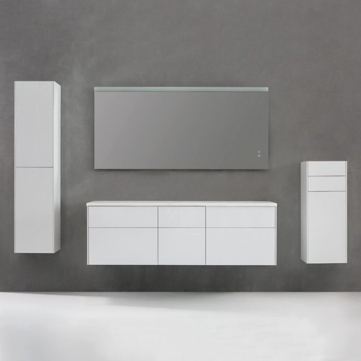 Koupelnový nábytek – set StoneArt Venice VE-1610pro dubový tmavý 160×52