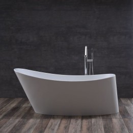 Volně stojící vana StoneArt BS-503 bílá 179×80 matná