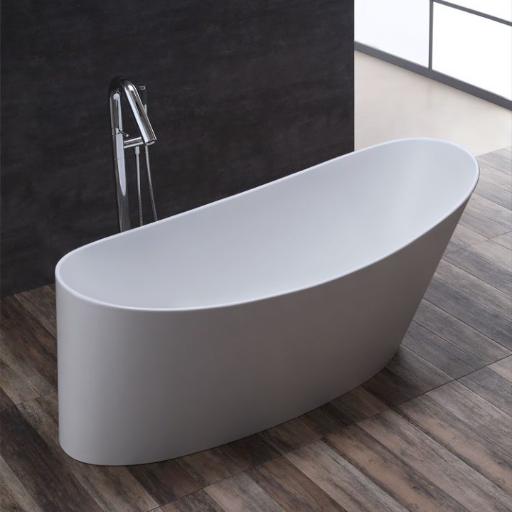 Volně stojící vana StoneArt BS-503 bílá 179×80 matná