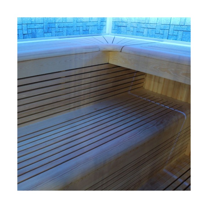 Luxusní finská sauna Bellagio E1211C 180x180x210