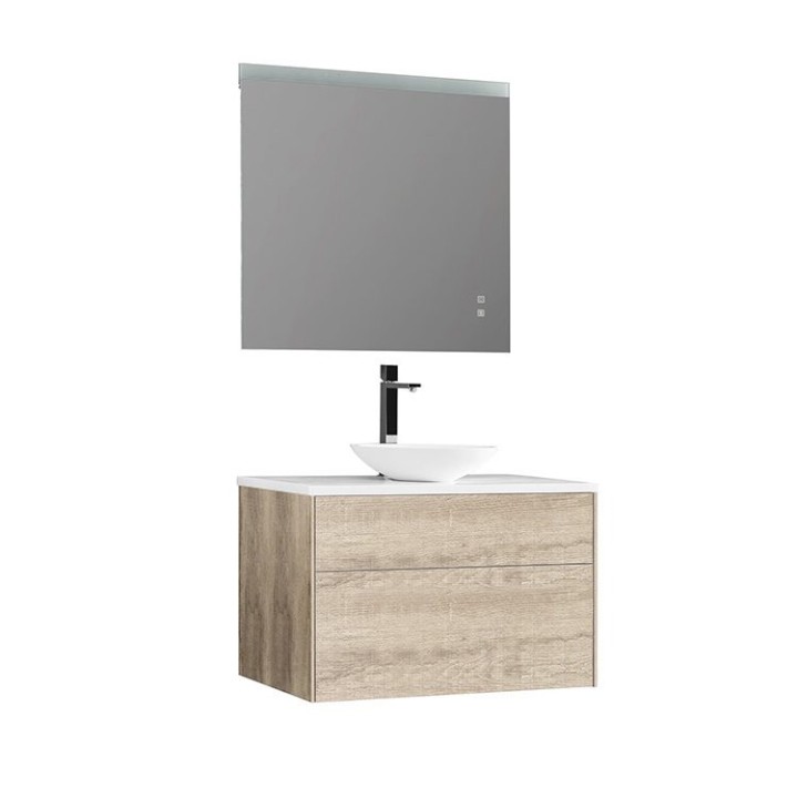 Koupelnový nábytek – set StoneArt Venice VE-0800pro-4 dubový světlý 80×52